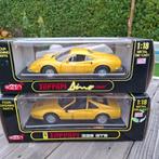 2 x 1/18 Anson Ferrari, Ophalen of Verzenden, Nieuw, Auto, Anson