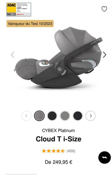CYBEX Siège auto Cloud T i-size beschikbaar voor biedingen