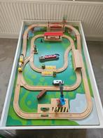 Brio speeltafel met treincircuit, Ophalen, Gebruikt
