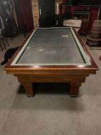 Driebands biljart, Ophalen, Gebruikt