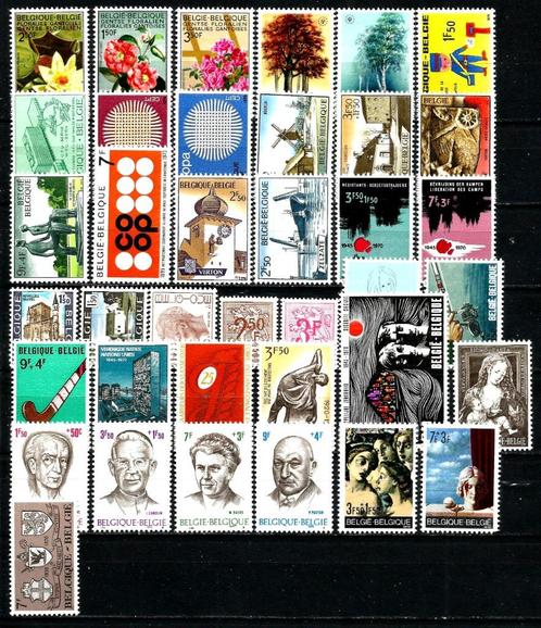 België 1970 Volledig jaar**  Postfris, Postzegels en Munten, Postzegels | Europa | België, Postfris, Orginele gom, Overig, Zonder stempel