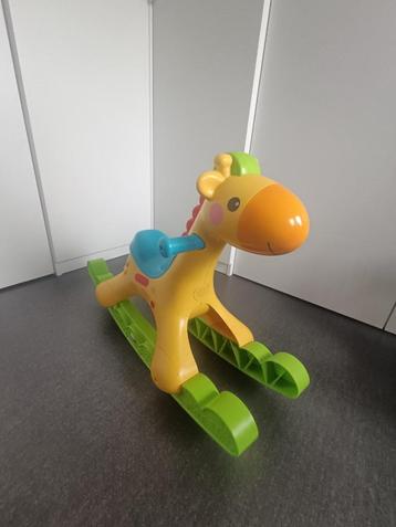 Schommelpaard met licht en geluid * Fisher Price beschikbaar voor biedingen