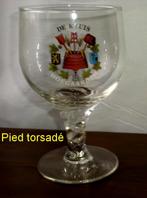 De Kluis (Hoegaarden) gedraaide voet, Verzamelen, Ophalen of Verzenden, Zo goed als nieuw, Glas of Glazen
