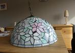 Originele Tiffany hanglamp, Huis en Inrichting, Lampen | Hanglampen, Ophalen, Zo goed als nieuw, Glas