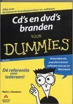 Cd's en dvd's branden voor dummies mark l. Chambers 315 blz, Enlèvement ou Envoi, Comme neuf