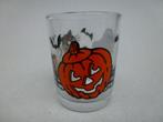 halloween glas voor T lichtje pompoen , vleermuizen, Hobby en Vrije tijd, Ophalen of Verzenden, Nieuw, Versiering