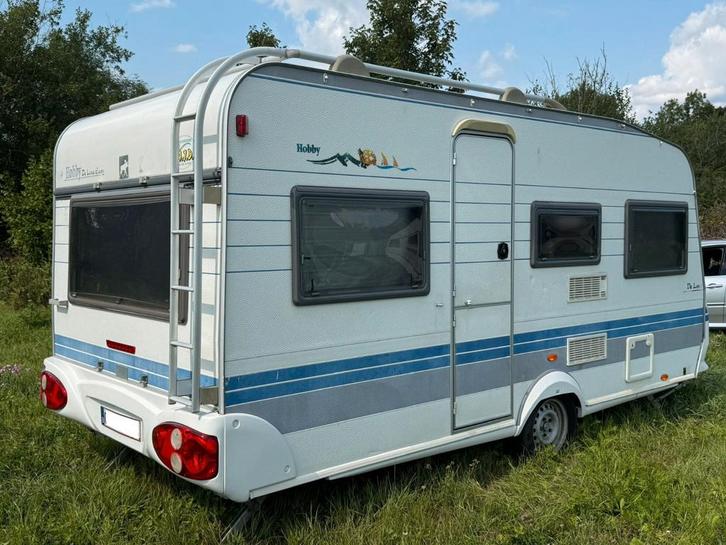 Hobby Deluxe 495e, Caravans en Kamperen, Caravans, Particulier, Hobby, Ophalen