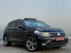 VW Tiguan 2.0 TDI DSG 3xR-Line Pano Xenon Keyless Garantie*, Leder en Stof, Zwart, Bedrijf, SUV of Terreinwagen