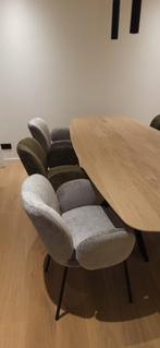 eetkamerstoelen + fauteuils van Goossens – NIEUW, Ophalen, Nieuw, Metaal, Grijs