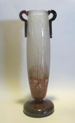 Vase en verre camée Le Verre Francais, Schneider ALGAE 31,5, Antiquités & Art, Envoi