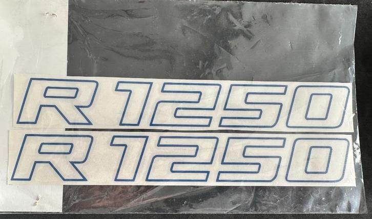 BMW R1250 snavel/tank sticker GS/GSA LC Blauw (laatste set), Motoren, Accessoires | Stickers, Verzenden