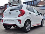 Kia Picanto 1.0i GT Line 06/18 1ER PROP CARNET COMPLET, Autos, 101 g/km, Berline, Cuir et Tissu, Jantes en alliage léger