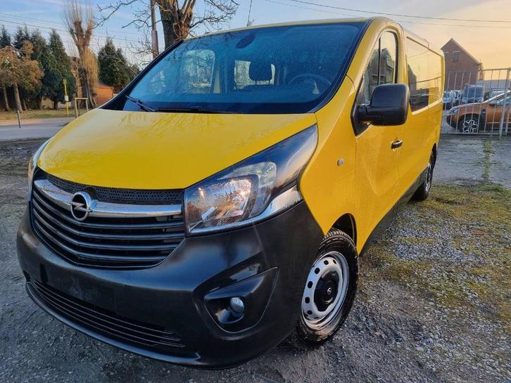 Renault Trafic Maxi Double cabine 2018 1.6dci Biturbo Gps Ac, Auto's, Renault, Bedrijf, Te koop, Trafic, ABS, Achteruitrijcamera