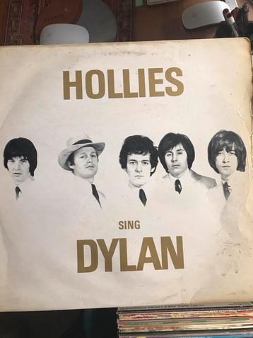 	LP.      The hollies / sing dylan.   disponible aux enchères