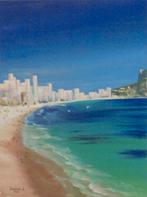 Peinture à l'huile sur la Costa Blanca de Calpe (60x80 cm), Enlèvement ou Envoi