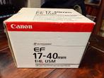 Canon EF 17-40mm - f/4L - Ultrasonic, Enlèvement, Utilisé, Objectif grand angle