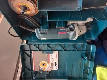 Bosch pro haakse slijper met nieuw diamant blad beschikbaar voor biedingen