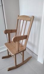 Eiken schommelstoeltje, Ophalen