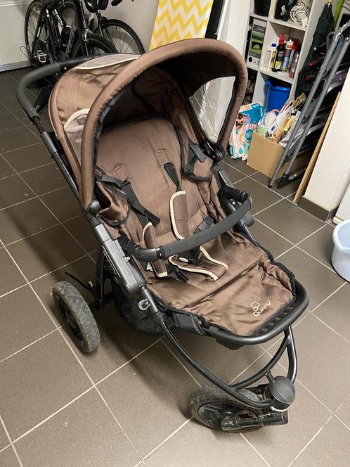 Kinderwagen Quinny 3 in 1, Kinderen en Baby's, Kinderwagens en Combinaties, Gebruikt, Kinderwagen, Quinny, Luchtbanden, Met reiswieg