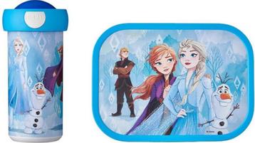 Disney Frozen Lunchset: Lunchbox met Schoolbeker - Mepal beschikbaar voor biedingen