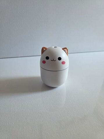 Humidificateur Chat Kawaii LED – Usb Silencieux | Déco Gamin beschikbaar voor biedingen