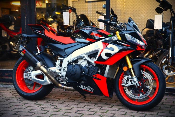 APRILIA TUONO V4 FACTORY (100PK PAPIEREN) ***MOTOVERTE.BE***, Motoren, Motoren | Aprilia, Bedrijf, Naked bike, 4 cilinders, Ophalen