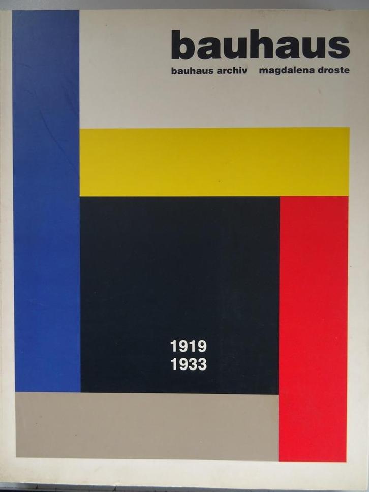 Magdalena Droste Bauhaus Archiv 1919 1933 Taschen boek 1990, Boeken, Kunst en Cultuur | Architectuur, Zo goed als nieuw, Architectuur algemeen