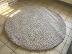 Rond tapijt, Huis en Inrichting, Stoffering | Tapijten en Vloerkleden, Ophalen, Gebruikt, Beige, Rond