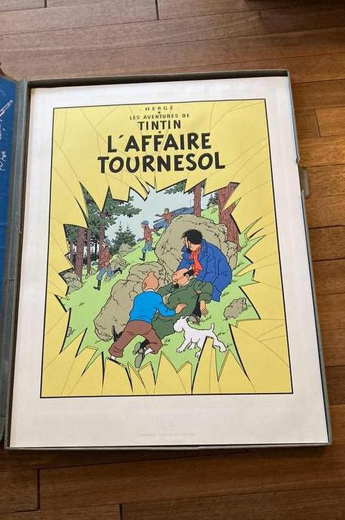 Sérigraphie Tintin - Tintin - Hergé, Collections, Personnages de BD, Comme neuf, Tintin, Enlèvement ou Envoi