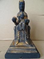 Mariabeeld Zwarte Madonna Santa Maria van Montserrat 15cm, Verzamelen, Religie, Ophalen of Verzenden, Zo goed als nieuw, Beeld(je)