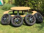 Zwarte velgen met rode rand 18 inch, Auto-onderdelen, Banden en Velgen, Ophalen, 18 inch, Gebruikt, Banden en Velgen