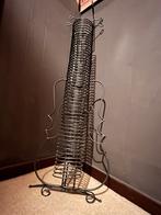 Cd rek metaal gitaar vorm, Huis en Inrichting, Woonaccessoires | Cd- en Dvd-rekken, Ophalen, Zo goed als nieuw, Metaal