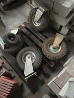 Grote wielen voor kar, Doe-het-zelf en Bouw, Zwenkwielen, Ophalen, Gebruikt