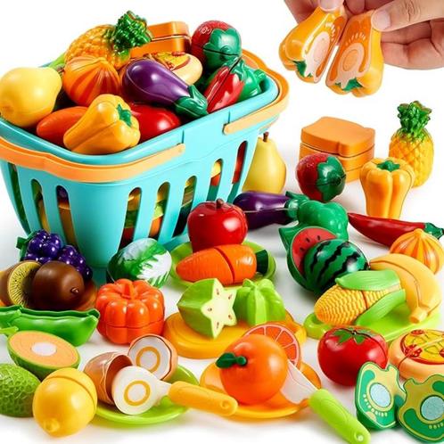 Panier de fruits et légumes en plastique à -50%, Enfants & Bébés, Jouets | Jouer aux cuisines, Neuf, Plastique, Enlèvement ou Envoi