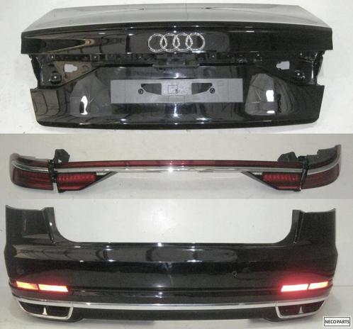 AUDI A8 4N D5 LONG ACHTERKLEP ACHTERBUMPER ACHTERLICHT, Autos : Pièces & Accessoires, Carrosserie & Tôlerie, Audi, Utilisé, Enlèvement ou Envoi