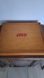 Boite Lego en bois avec dépliants, Verzamelen, Ophalen, Zo goed als nieuw