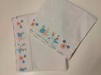 Wit katoenen lakentje baby 98x133 en sloop 43x56, Kinderen en Baby's, Ophalen, Zo goed als nieuw, Wit