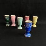 6 tasses Mazagran porcelaine - Atelier Le Tallec Paris, Antiquités & Art, Antiquités | Porcelaine, Enlèvement ou Envoi