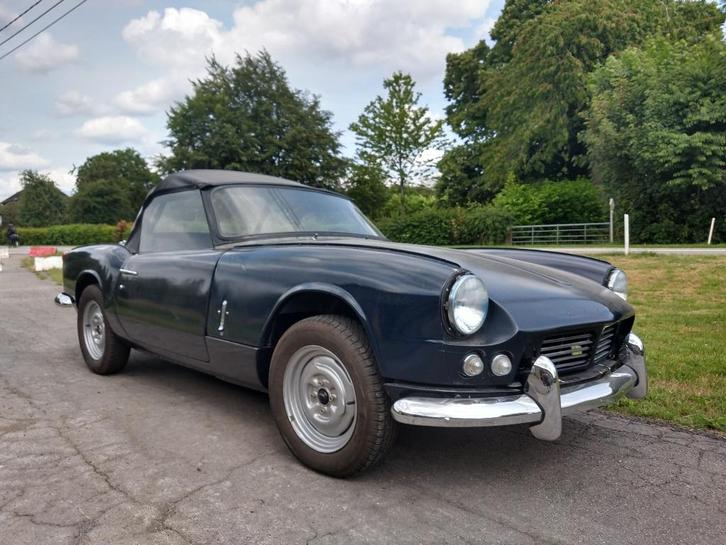 TRIUMPH SPITFIRE MK2, Auto's, Triumph, Particulier, Spitfire, Benzine, Cabriolet, 2 deurs, Blauw, Ophalen