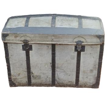 XL Pakboot travel trunk 19e E Malle Coffre BERNARD PARIS beschikbaar voor biedingen