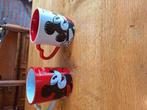 Mokken Disneyland Parijs.  Mickey en Minnie., Ophalen of Verzenden, Zo goed als nieuw