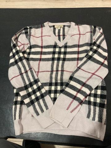 Burberry originele pullover van cashmere wol trui sweater beschikbaar voor biedingen