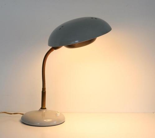 Fifties bureaulamp / Vintage tafellamp Bauhaus style, Diversen, Bureau-accessoires, Ophalen of Verzenden