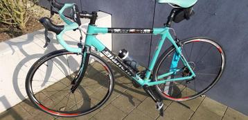 BIANCHI 49-52-98 Full Carbon T cube Tech, Fietsen en Brommers, Carbon, Heren, Zo goed als nieuw, Meer dan 20 versnellingen