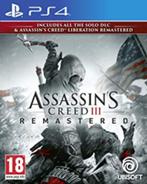 assassin's creed 3 jeu playstation 4, Ophalen of Verzenden, Zo goed als nieuw