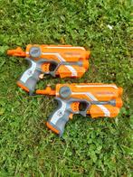2 identieke Nerf geweren, Ophalen of Verzenden, Gebruikt