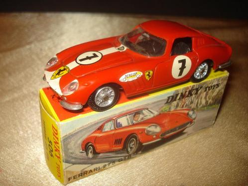 DINKY TOYS Ancienne Ferrari 275 GTB + Boîte Originale, Hobby en Vrije tijd, Modelauto's | 1:43, Zo goed als nieuw, Auto, Dinky Toys