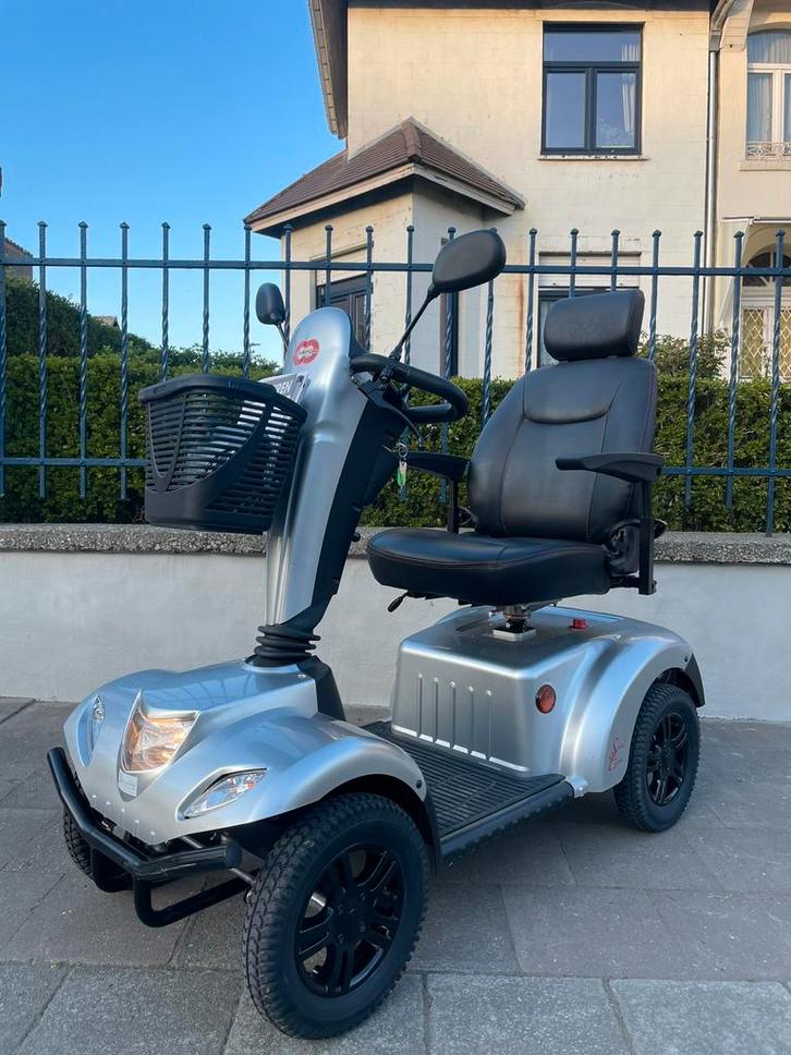 Scootmobiel Vermeiren Carpo 2 elektrische scooter, Diversen, Rolstoelen, Zo goed als nieuw, Elektrische rolstoel, Inklapbaar, Ophalen of Verzenden