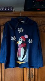 Trui met kersttrui, Kleding | Dames, Truien en Vesten, Ophalen of Verzenden, Zo goed als nieuw, Maat 46/48 (XL) of groter, Blauw
