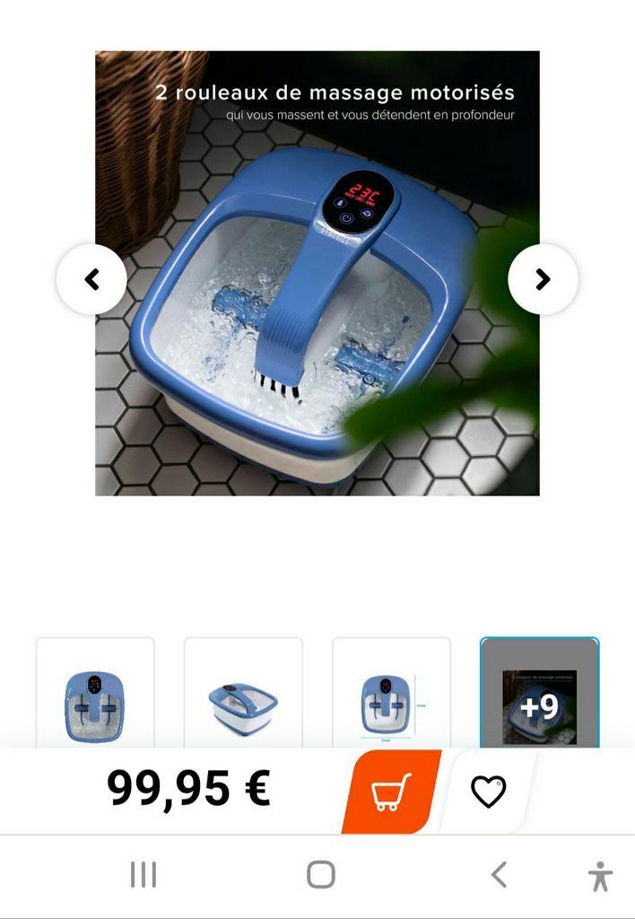 HoMedics Luxury Foot Spa voetenbad met warmte,bubbelmassage, Elektronische apparatuur, Persoonlijke Verzorgingsapparatuur, Nieuw